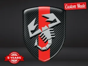 Fiat Abarth Logo Auto Máximo Duradero Estilo Pro Rendimiento